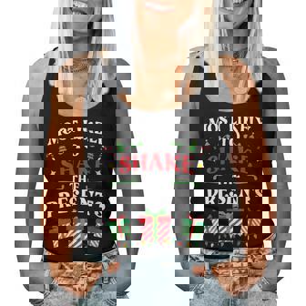 Most Likely To Shake The Presents Family Christmas Matching Women Tank Top - Thegiftio