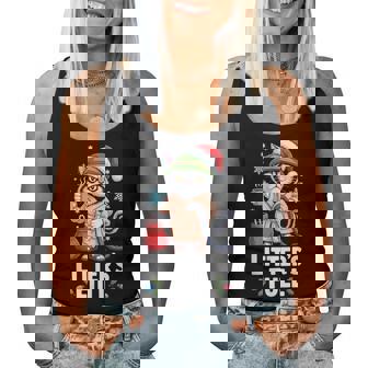 Litter’S Full Cat Lovers Christmas Xmas Coffee Women Tank Top | Mazezy