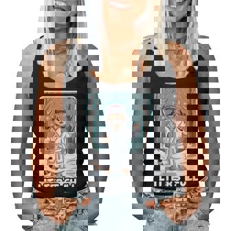 Litter’S Full Christmas Cat Parody Women Tank Top | Mazezy