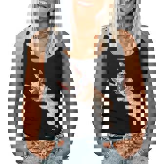 Llama Alpaca Lama Sunglasses Women Tank Top - Monsterry