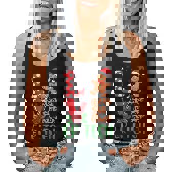 Love Er Tech Christmas Gingerbread Emergency Room Nurse Women Tank Top | Seseable CA