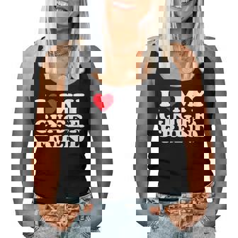 I Love My Ginger Friend I Heart My Ginger Friend Women Tank Top - Thegiftio