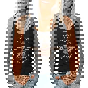 Love God Drink Coffee Read Books Lovers Vintage Christian Women Tank Top | Seseable CA