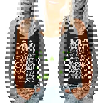 Mama Of The Lucky One First Birthday St Patrick's Day Women Tank Top - Thegiftio