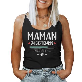 Maman Eneptembre 2024 Annonce De Grossesse Pour La Famille Débardeur pour femme - Cadeauxyz