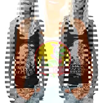 Mamasaurus T Rex Dinosaurio T-Rex Mamaaurus Retro Camiseta sin mangas para mujer - Regaloses