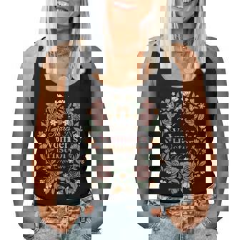 March Is Women’S History Month Flower Empowerment Women Tank Top - Thegiftio