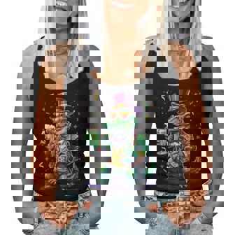 Mardi Gras Parades Mardigator Alligator Theme Women Women Tank Top - Thegiftio