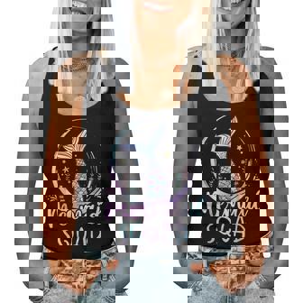 Mermaid Squad Birthday Mermaid Girl Beach Mermaid Tail Women Tank Top - Thegiftio