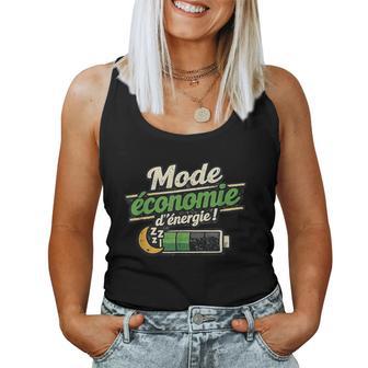 Mode Économie D'énergie Cadeau Homme Humour Original Débardeur pour femme - Cadeauxyz