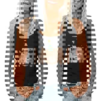 Mom Beary First Birthday Matching Family Women Tank Top - Thegiftio