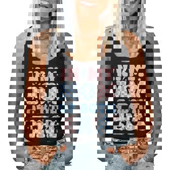 In My Mom Of Both Era Mom Retro Mama Of Both Groovy Women Tank Top - Thegiftio