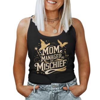 Mom Manager Of Mischief Magic Themed Women Tank Top - Thegiftio UK