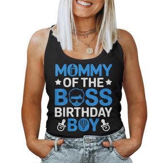 Mommy Of The Boss Birthday Party Like A Boss Mom Women Tank Top - Thegiftio