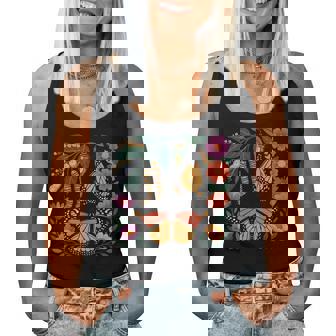 Monarch Butterfly Caterpillar Flowers Metamorphosis Women Tank Top - Seseable