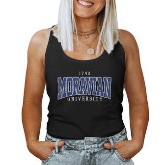 Moravian Tech – Retro University Arch For & Women Women Tank Top | Mazezy