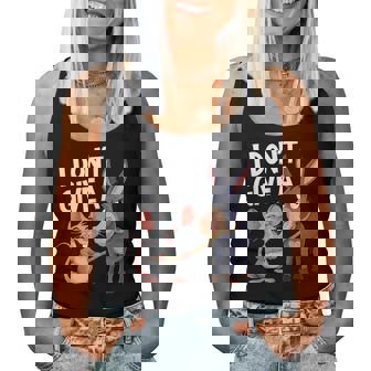 Mouse And Donkey Sarcastic Animal Women Tank Top - Monsterry