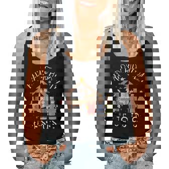 Nativity Happy Birthday Jesus Christmas Nativity Christian Women Tank Top - Thegiftio