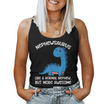 Nephewsaurus Definition From Aunt To Nephew Women Tank Top - Thegiftio UK