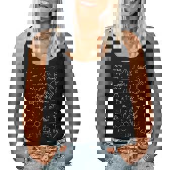 Nerd メンズ 数学 数学 面白い 女性 子供 学生 レディースタンクトップ - Kawaiitshirt