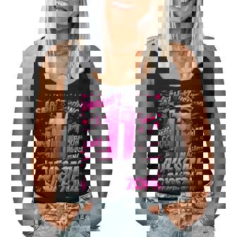 New Comic Style Birthday 2025 For Girls 11Th Birthday Girl Black Small Women Tank Top - Monsterry