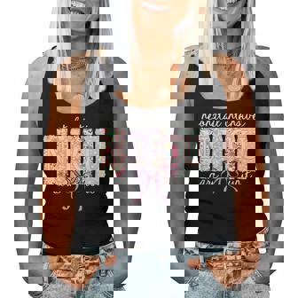 Nicu Nurse Floral Nurse Neonatal Intensive Care Unit Women Tank Top - Thegiftio