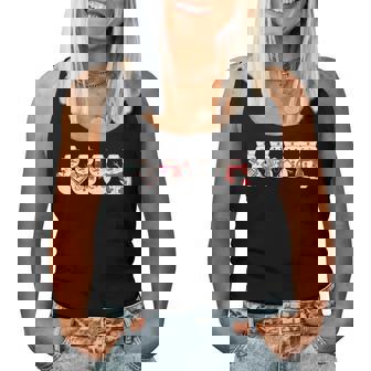 Nurse Snowman Squad Nursing Rn Registered Christmas Women Tank Top - Monsterry