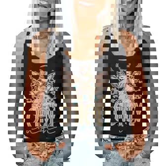 O Holy Night Patchwork Angel Christian Jesus Christmas Xmas Women Tank Top - Monsterry