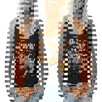 Oh Snap Gingerbread Nurse Nursing Christmas Holiday Women Tank Top | Seseable UK