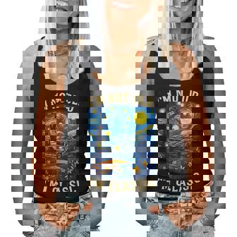 Old People Car Van Gogh Starry Night Im Not Old Im Classic Women Tank Top | Seseable UK