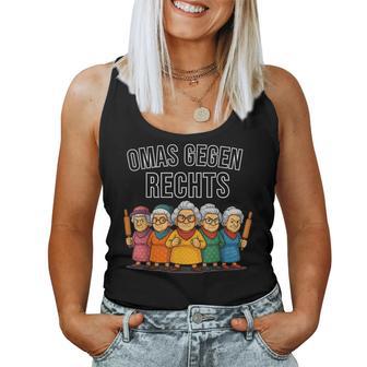 Omas Gegen Rechts Nie Wieder Ist Jetzt Kontra Hass Und Wut Tank Top Frauen - Seseable