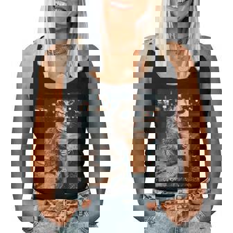 Opossum Drinking Iced Coffee Possum Meme Women Women Tank Top | Seseable CA