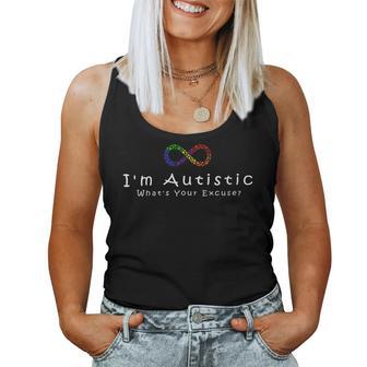 Oy Autista Autismoarcástico Día Del Orgullo Autista Cuello Camiseta sin mangas para mujer - Regaloses