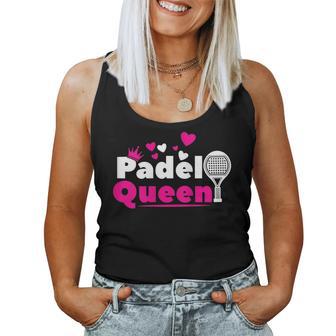 Padelista Deportistas Pádel Tennis Queen Reina Del Padel In Mangas Camiseta sin mangas para mujer - Regaloses