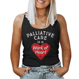 Palliativpflege-Krankenschwester Als Geschenk Für Krankenpflege Work Of Heart Rn- Tank Top Frauen - Geschenkecke