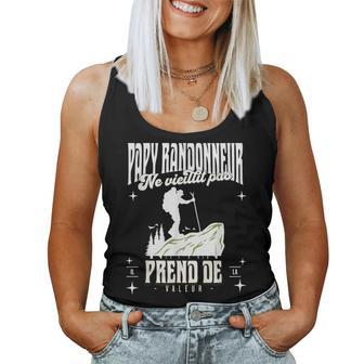 Papy Randonneur Rando Randonnée Montagne Humour Grand-Père Débardeur pour femme - Cadeauxyz