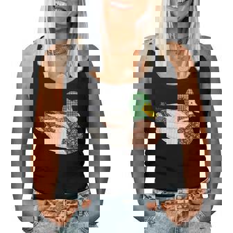 Patchwork Mallard Duck Country Cottage Aesthetic Women Tank Top - Thegiftio