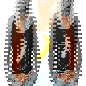 Plátano Para Hombres Es Amantes De La Fruta Plátano Amarillo Hawaiano Camiseta sin mangas para mujer - Regaloses