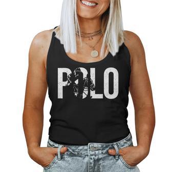Polo Horse Polo Athletes Riding Horse Horseback Equestrian Women Tank Top | Seseable FR