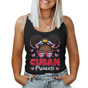 Princesa Cubana Chica Bandera Cuba Orgullosas Es Cubanas Camiseta sin mangas para mujer - Regaloses