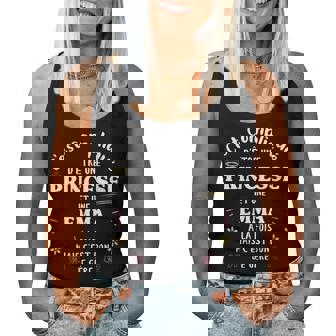 Princesse Humour Cadeau Personnalisé Prénom Emma Débardeur pour femme - Cadeauxyz