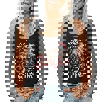 Probably Just Gonna Jingle Sloth Christmas Santa Hat Women Tank Top | Mazezy