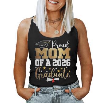 Proud Mom Of A 2026 Graduate Mom Graduation 2026 Mother Women Tank Top - Thegiftio UK