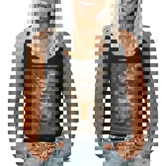 Raccoon Drinking Iced Coffee Meme Animal For Women Women Tank Top | Seseable CA