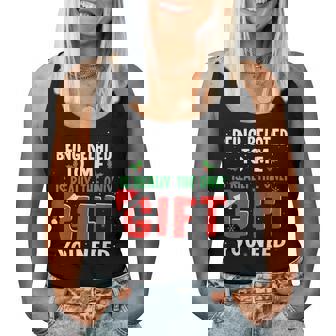 Being Related To Me For Family Christmas Women Tank Top - Seseable