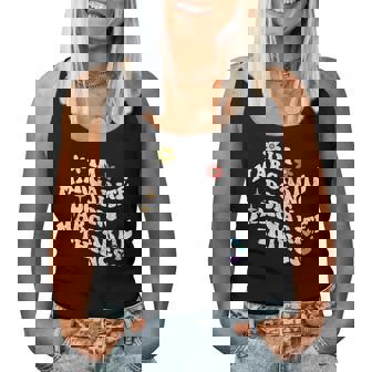 Retro Groovy Im Margarite Haciendo Margarite Cosas Divertidas Camiseta sin mangas para mujer - Regaloses