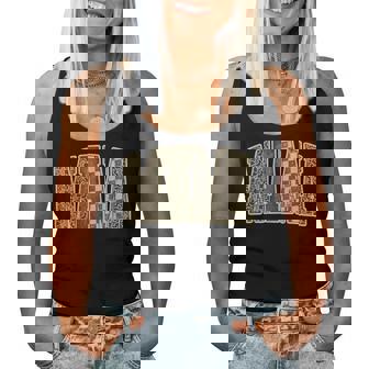 Retro Mama Camo Checkered Cute Mom Mama Vintage Women Women Tank Top | Seseable CA