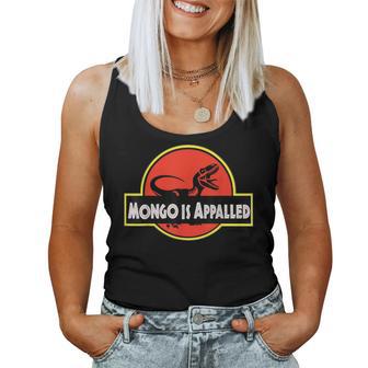 Retro Mongo Is Appalled Vintage Riding Dinosaur Women Women Tank Top | Mazezy
