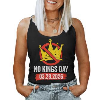 Retro No King March 28 2026 No King Women Women Tank Top | Seseable CA