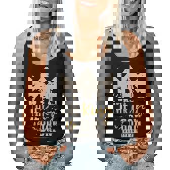 Retro Religious Christmas The King Is Born Christian Women Tank Top - Monsterry